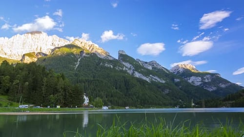 Evening on Mountain Lake