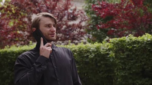 The Guy on the Street is Talking on the Phone