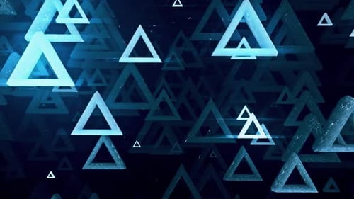 Futuristische Dreiecke Hintergrund