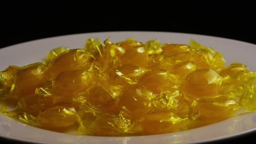 Tir rotatif de bonbons au caramel écossais - CANDY BUTTERSCOTCH 028