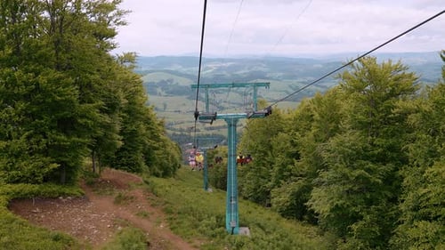 Chairlift in Ski Resort