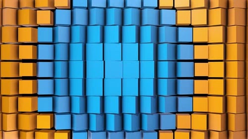 Cubic Abstract Mixing Background