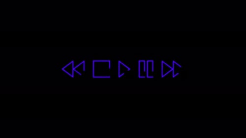 Video Player Cursor Seamless Animation 4K Video Play Button.