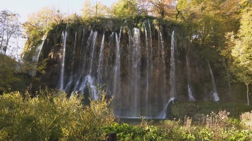 a Walk in the Plitvice Lakes National Park