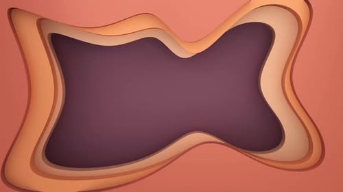 Fluid Organic Wavy Layered Reveal