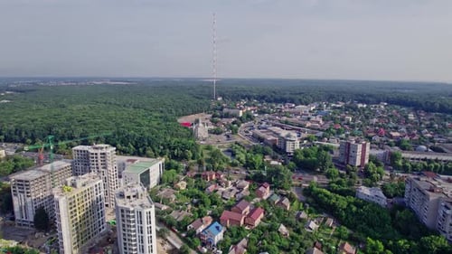 Multi Storey Buildings Near Forest
