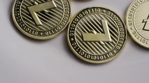 Plan rotatif de Litecoin Bitcoins (cryptomonnaie numérique) - BITCOIN LITECOIN 0020