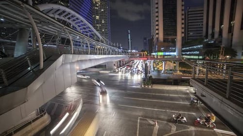 Tráfico urbano ocupado