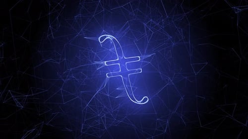 Emblem Of Crypto Currency Filecoin Or Fil 4k