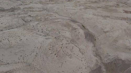 Sand dune landscape in Altai also called as Moon valley