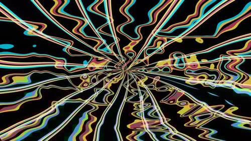 Corde dansante et particules. Abstrait