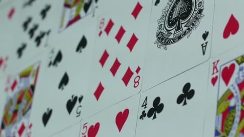 Close Up of Playing Cards