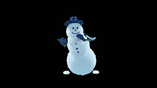 Snowman Dancing HD