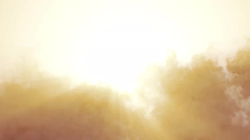 Flying Through Clouds Transition 4K