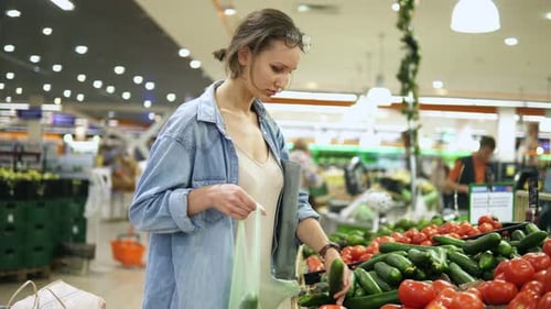 Shopping in the Supermarket