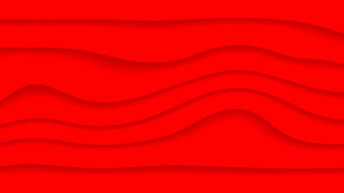 red wavy background