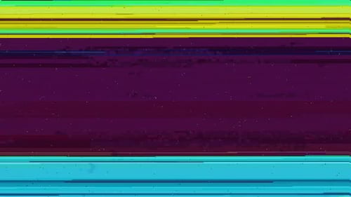 Abstract Glitch Digital Noise Background Animation