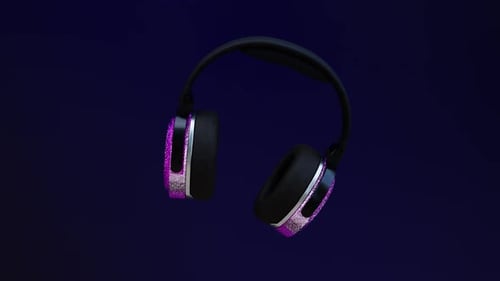 Auriculares brillantes