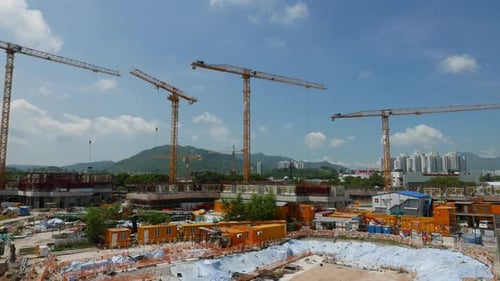Timelapse del sitio de construcción