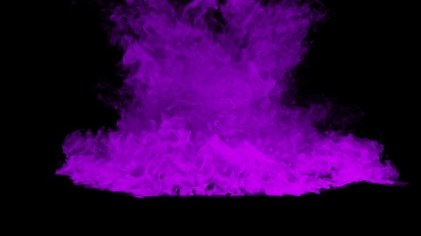 Cover for Violet Smoke Falling Motion