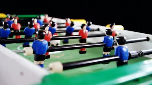 Table soccer game 4k