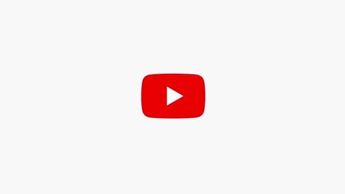Intro de l'icône des médias sociaux Youtube
