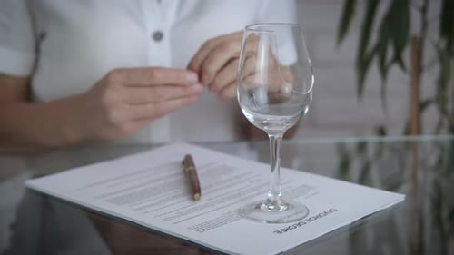 Divorce decree.