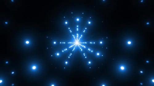 4k Farbige Blinklichtetunnel-Set