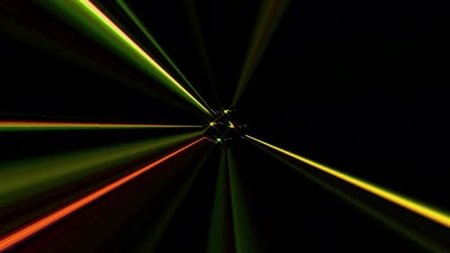 shining brightly the lines set the motion of the colorful waves