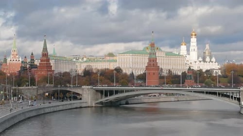 Hyper Lapse of Moscow Kremlin