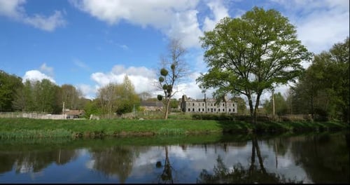 Abbaye Notre-Dame de Bon-Repos, Bon repos sur Blavet, département des Côtes d'Armor, Bretagne en France