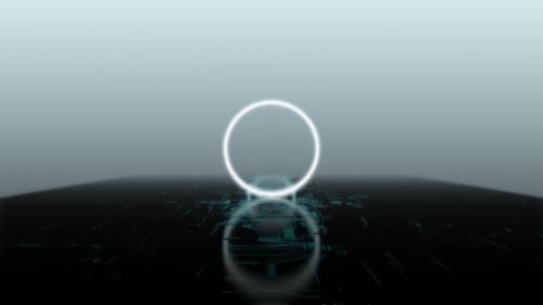 Cycle Light Digital Loop Background