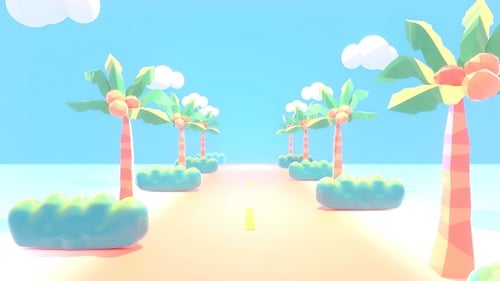 Summer Tropical Island