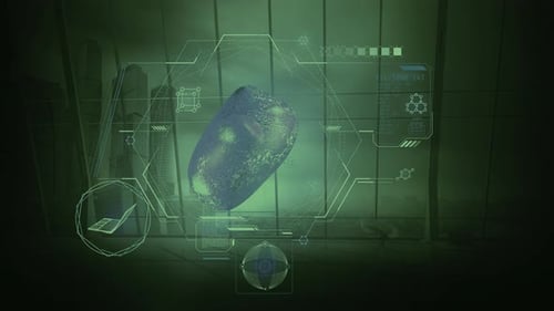 Infographics On The Topic Of Science On The Laboratory Background 4K