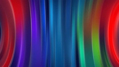 Vibrant Abstract Wavy Color Lines Motion Background