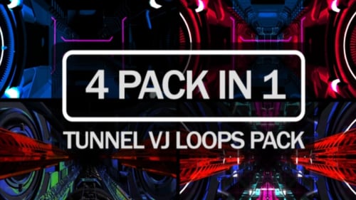 Tunnel Vj Loops Pack