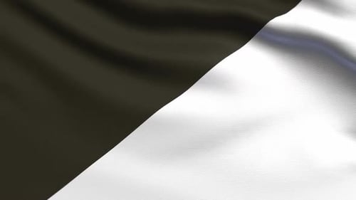 Abstract Black and White Waving Fabric Diagonal Background