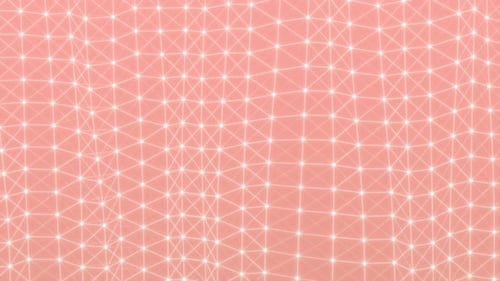 Abstract Wavy Geometric Grid Loop Background