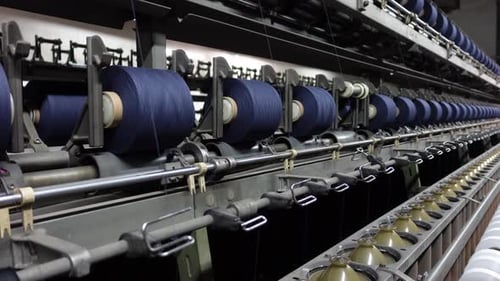 Yarn and Fabric Textile Factory