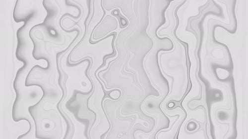 Abstract Fluid White and Gray Liquid Flowing Background