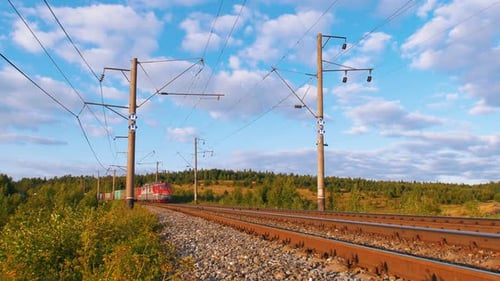 A Rusty Cargo Train Deliveries Cargo
