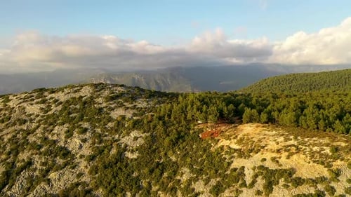 Terrain montagneux en Turquie