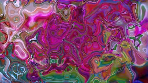 Abstract Background colorful Wavy Clean marble trendy Liquid Animation