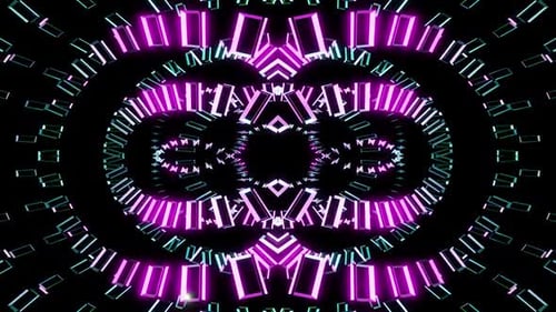 Vj Loop UFO Kaleidoscope Background HD