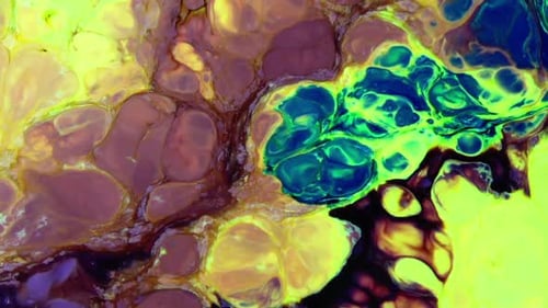 Abstract Colorful Paint Ink Explode Diffusion Psychedelic Movement 13