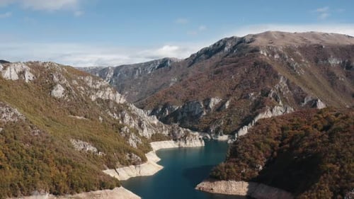 Montenegro Clean Blue Mountain Lake