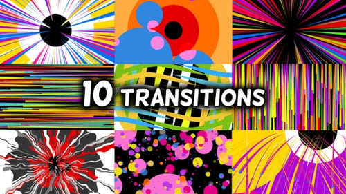 10 Colorful Transitions