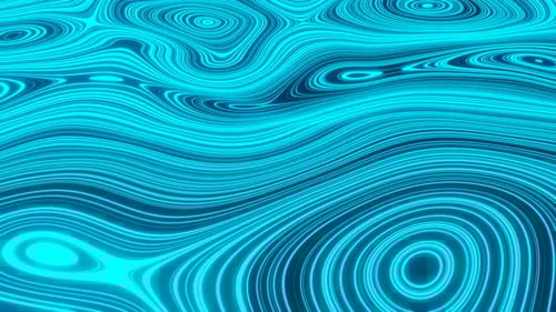 4K Loop Abstrakter Wellenhintergrund des topografischen