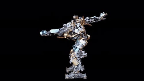 08 Roboter tanzen 4K