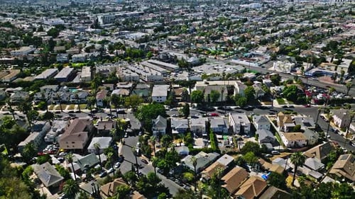 Pasadena Neighborhood Northeast of Downtown Los Angeles